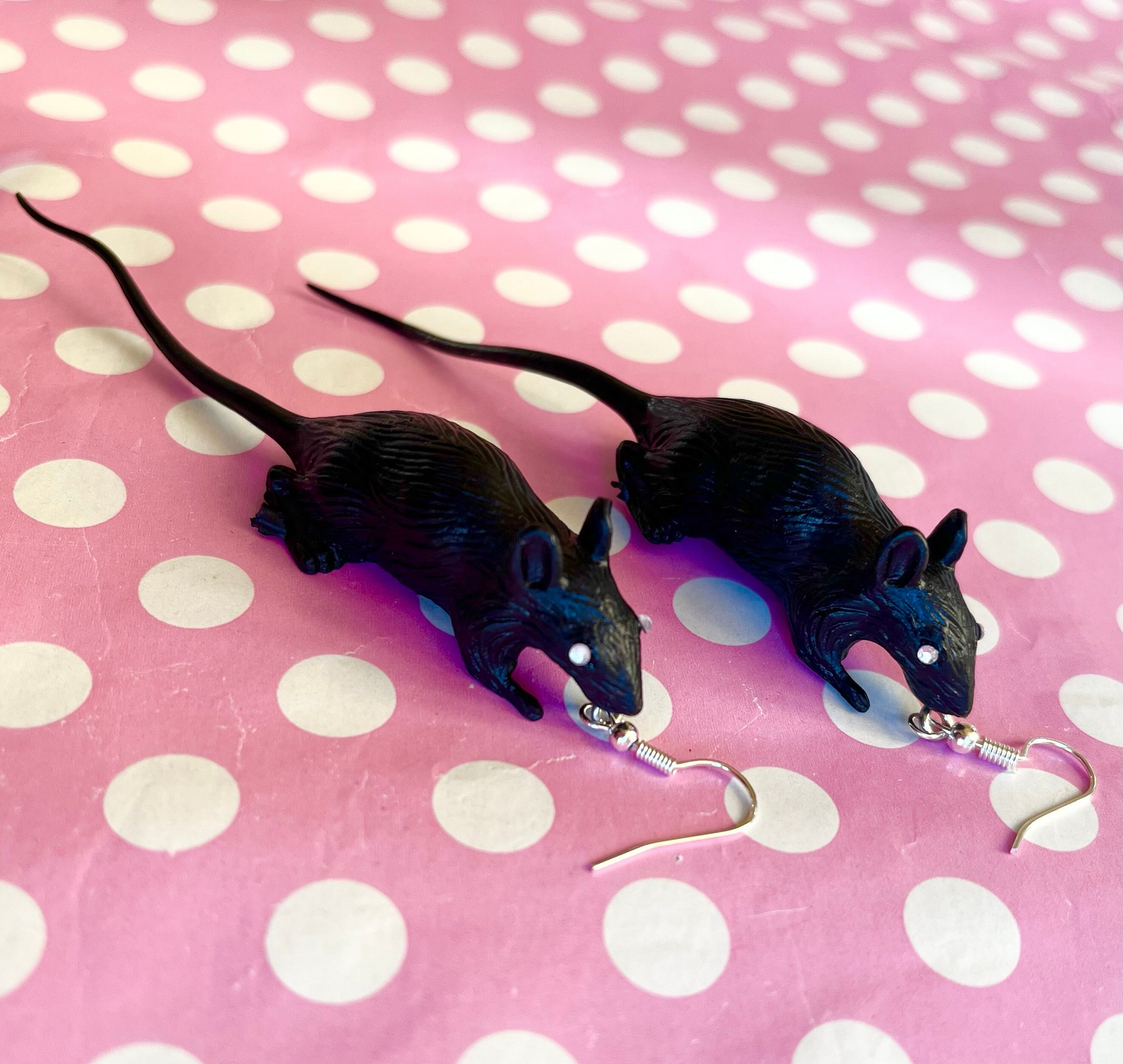 Rat Tail Earrings - Etsy