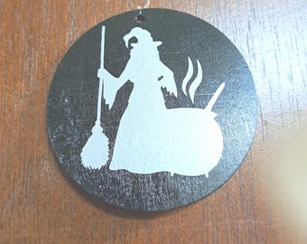 Witchy Halloween Ornaments