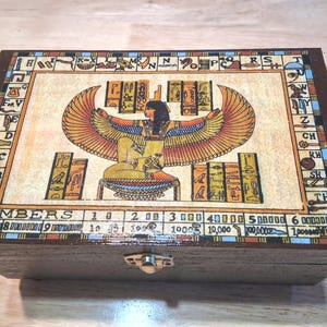 Egyptian Wisdom Box