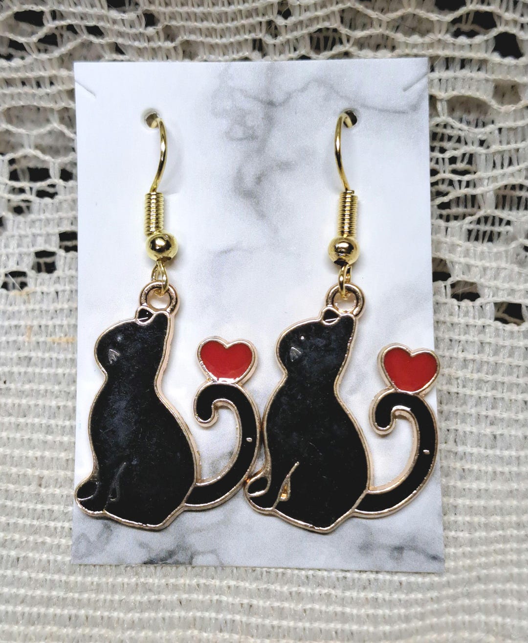 BLACK & BLOOM - Kat Earrings - For Sale main image 1