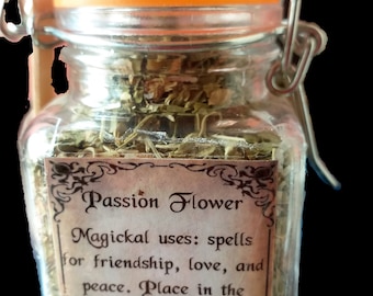 Passion Flower Herb & Jar