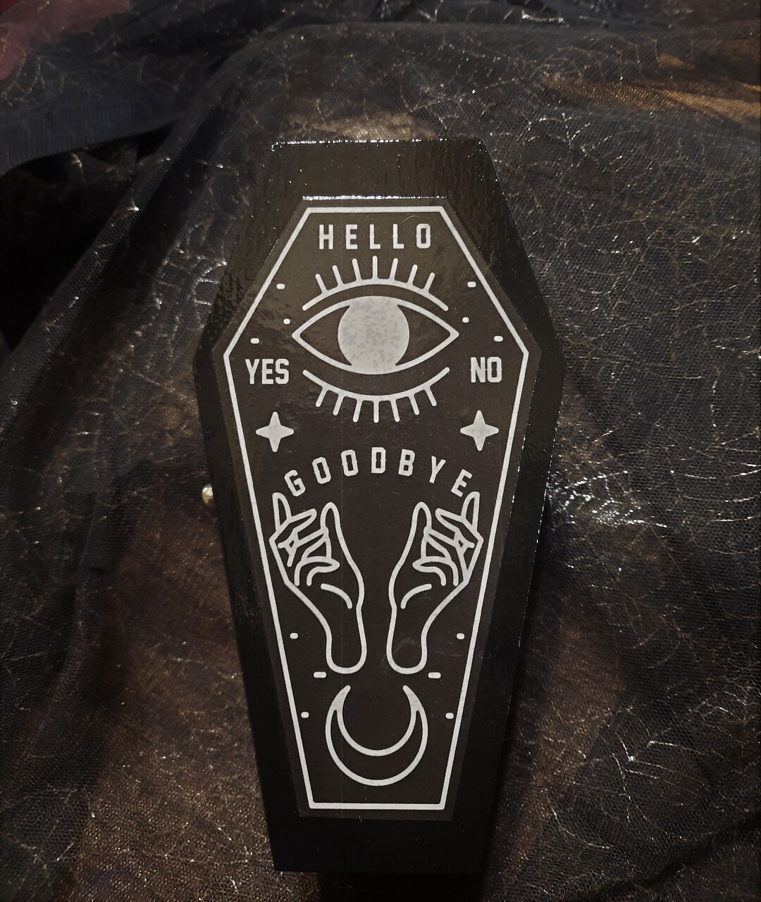 Graveyard Dirt in Coffin Box Etsy