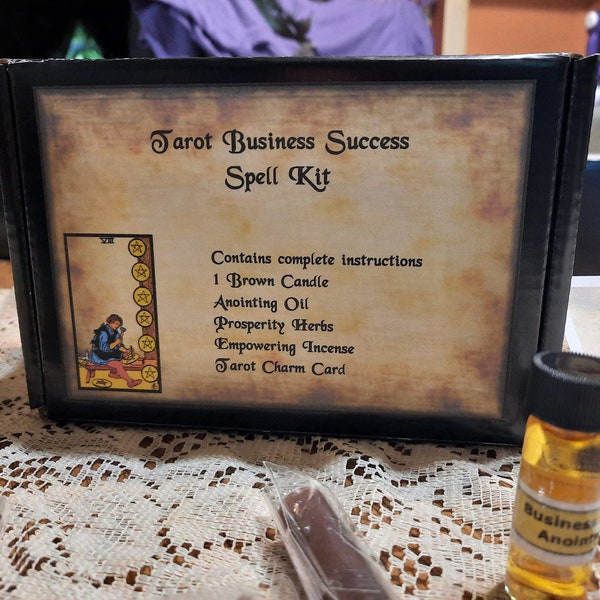 Tarot Business Success Manifestation Kit