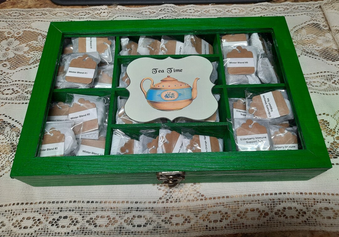 Herbal Tea Gift Box Etsy