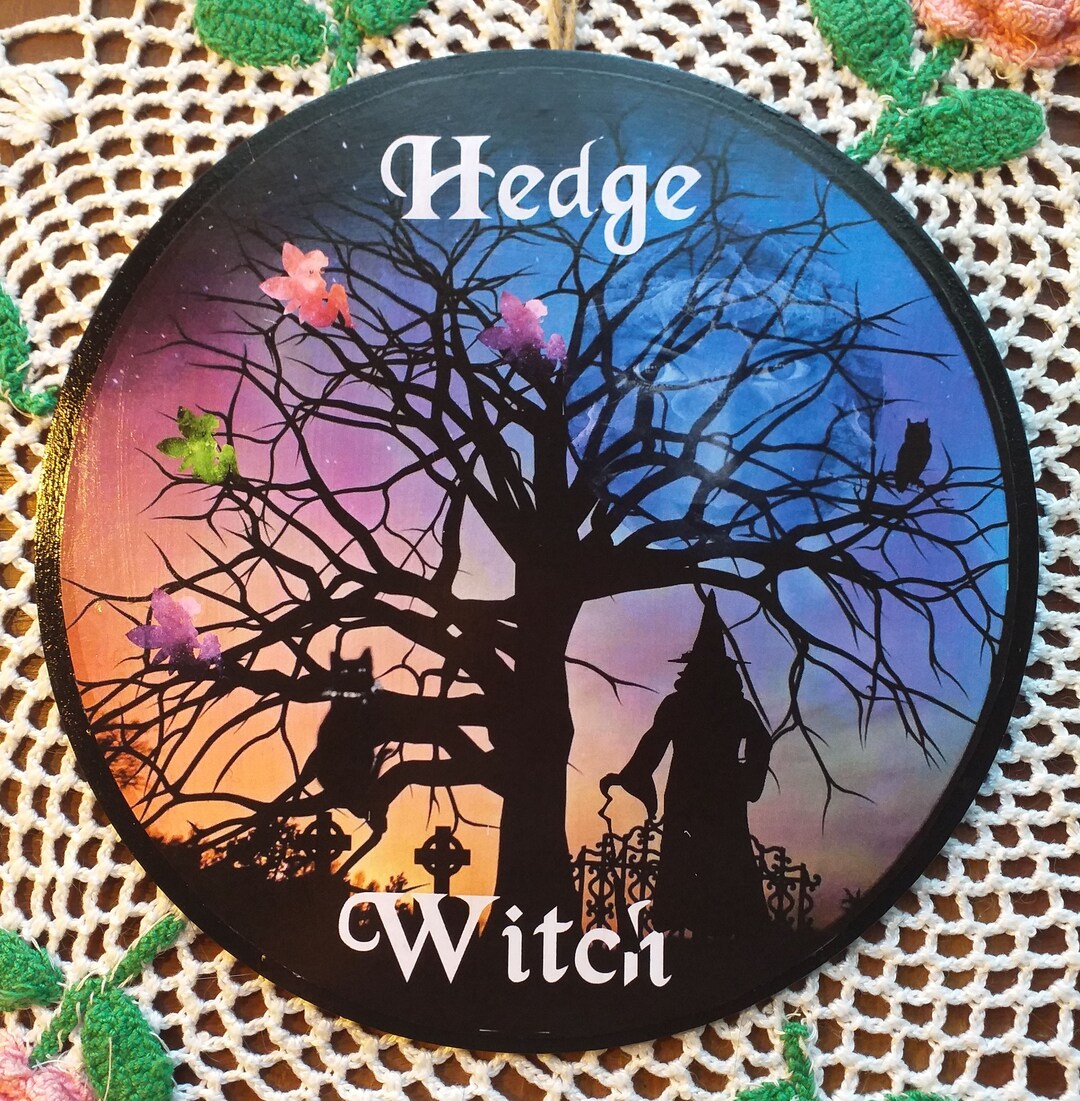 Hedge Witch Sign - Etsy