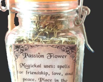 Passion Flower Herb & Jar