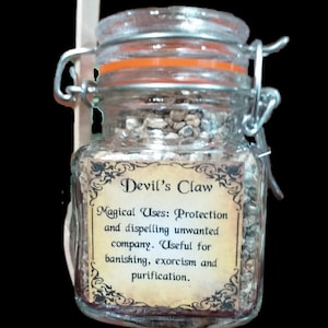 Devil&#39;s Claw Herb & Jar