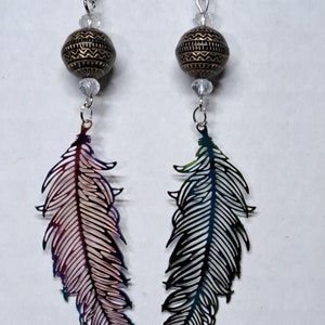 Boho Feather Earrings