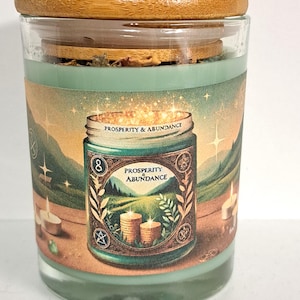 Prosperity & Abundance Soy Spell Candle