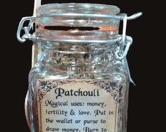 Patchouli Herb & Jar
