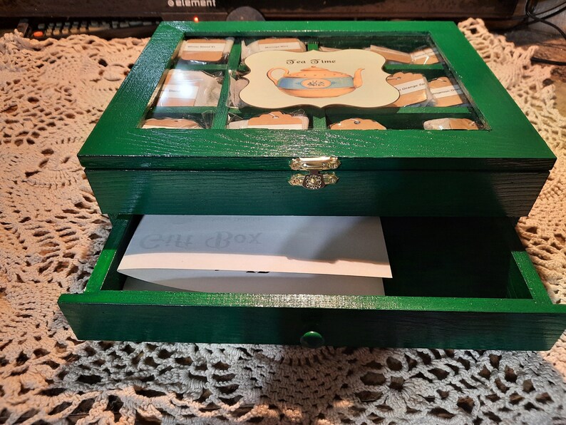 Herbal Tea Box Gift Set Etsy