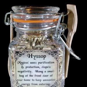 Hyssop Herb & Jar