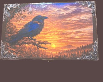Raven Secret‑Keeper Box