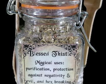 Blessed Thistle Herb & Jar