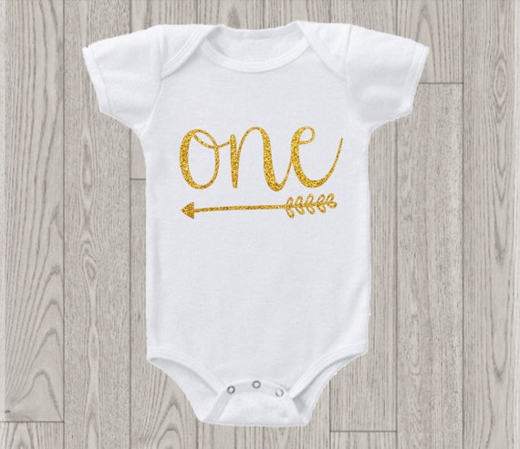 Gold baby onesie Clearance