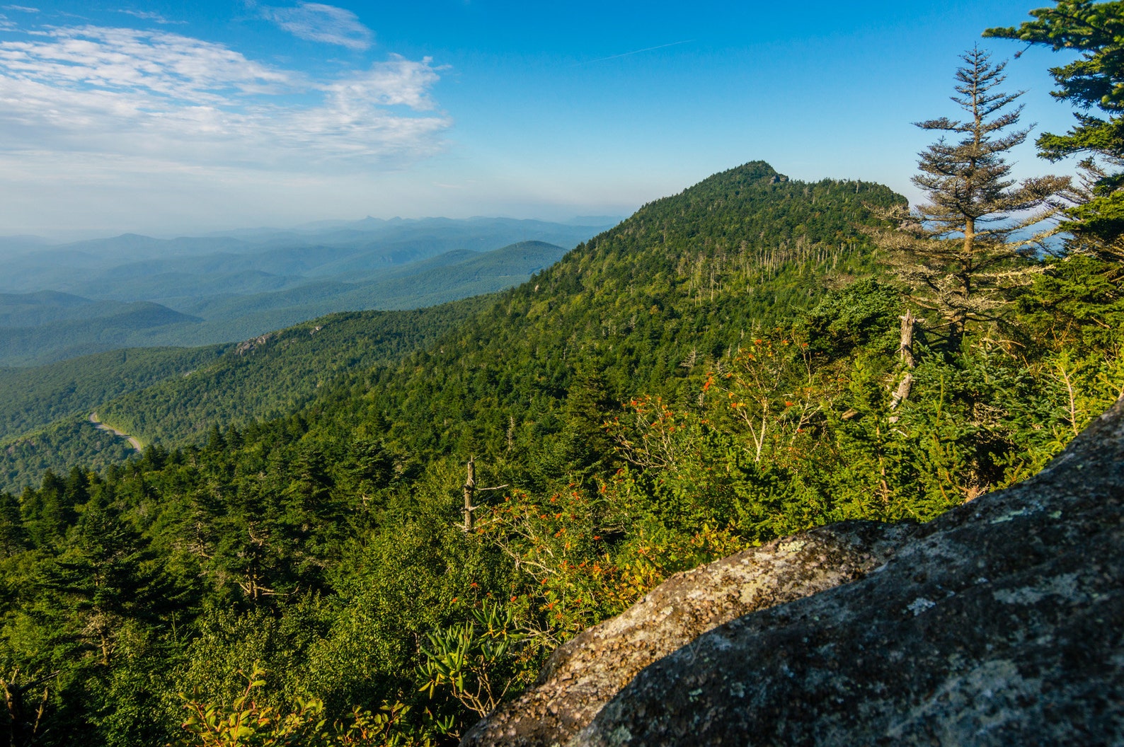 Grandfather Mountain Hiking Blue Ridge Parkway Mountains Etsy
