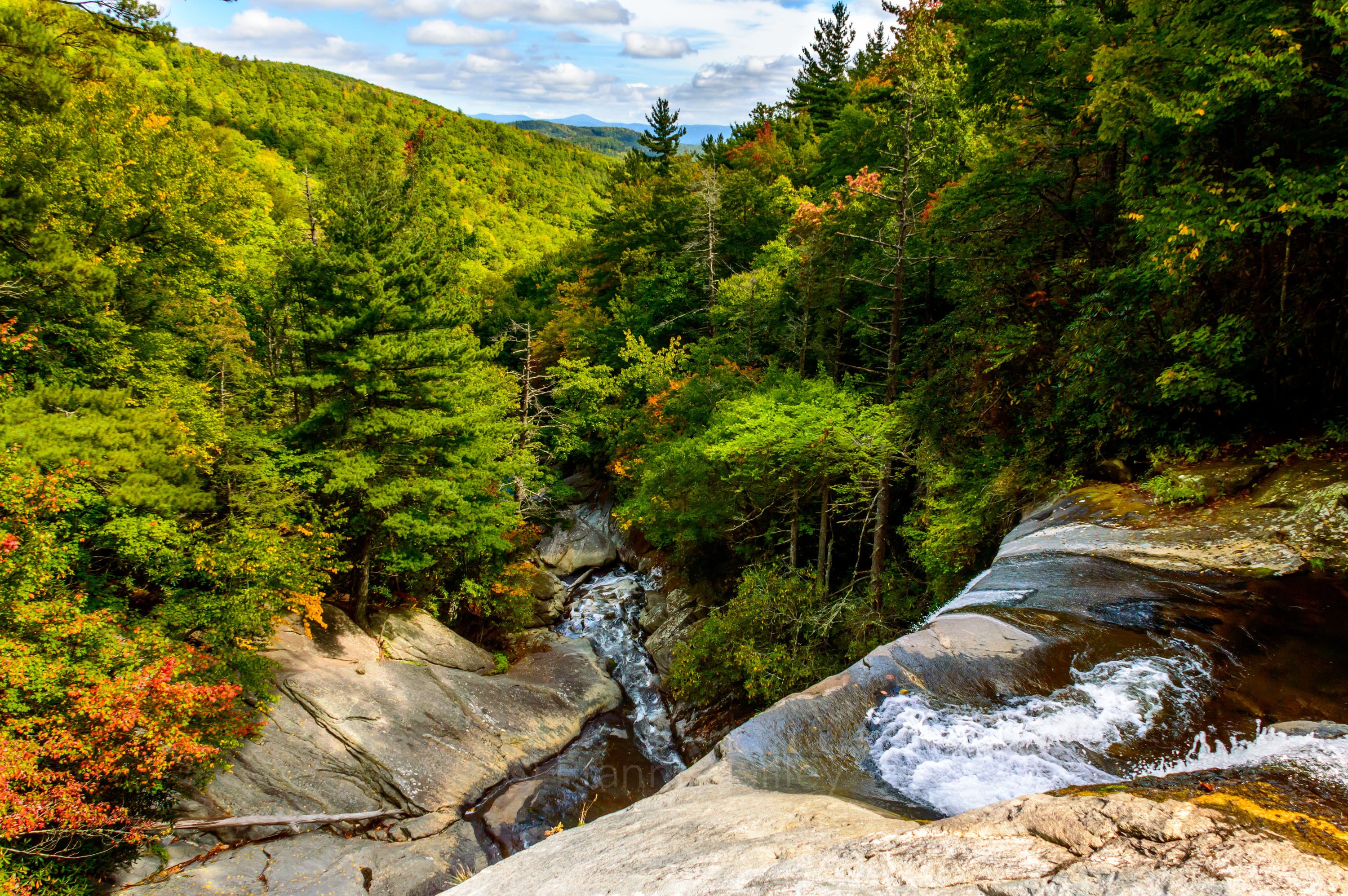 Upper Creek Falls, Linville Falls, Linville Blowing Rock, North