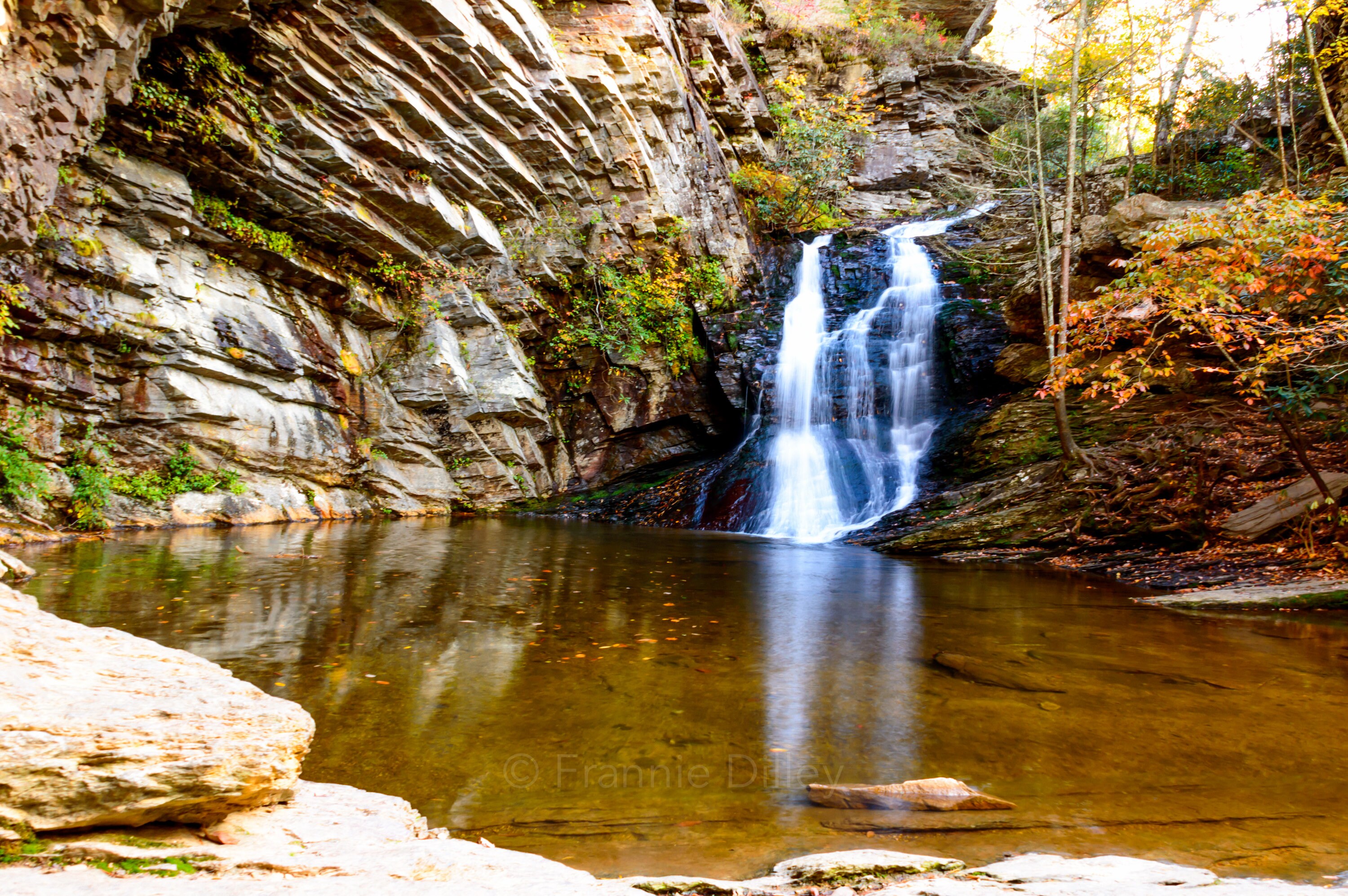 Hanging Rock Lower Cascades FallsNorth CarolinaLandscape Etsy