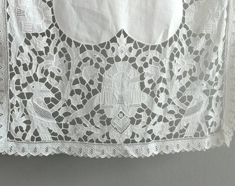 White Lace Vintage Lace Collar Brussels Point D'Angleterre | Etsy
