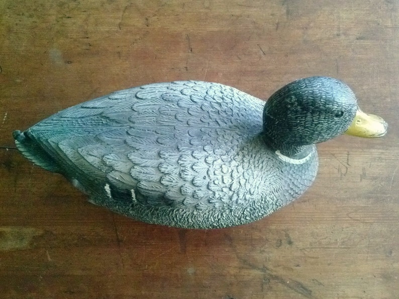 Mallard Duck Decoy Italian Made Mallard Drake Decoy Italian Etsy