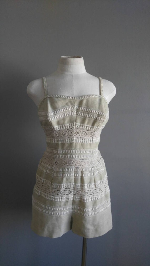 vintage romper swimsuit