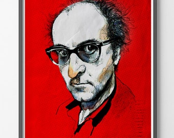 Poster Tribute Jean Luc Godard