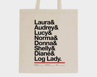 Tote bag Tribute to Twin Peaks - Agent Cooper - David Lynch