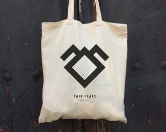 Bag fabric-Tote bag Twin Peaks, David Lynch