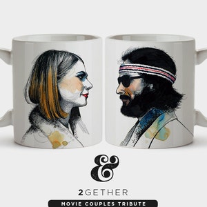 Pack 2 cups Margot Tenenbaum-Homage Wes Anderson