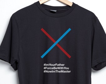 Star Wars Tee Tshirt T-shirt Starwars Minimal Graphic Design Hipster Cool  Skywalker Father Cult Father's Day Minimalist Movie Camiseta - Etsy