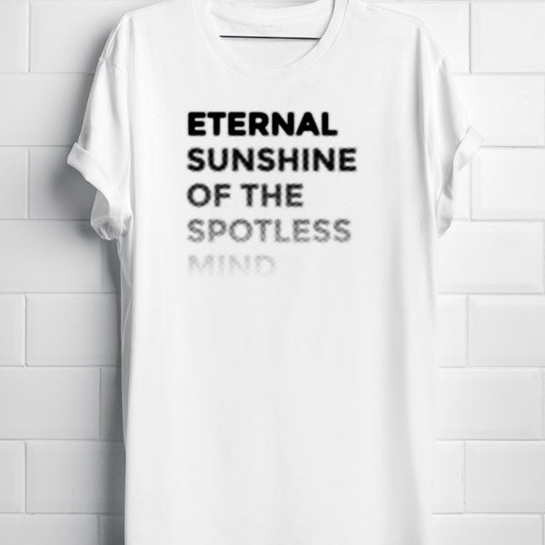 Tribute Tribute "Eternal Sunshine of the Spotless Mind - Michel Gondry" Unisex T-Shirt T-Shirt forget about me Joel Clementine Jim Carrey