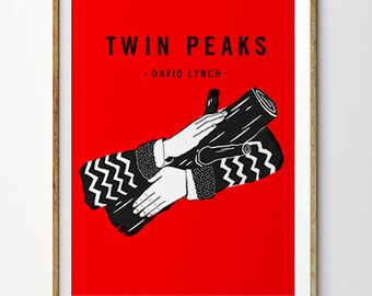 Poster Twin Peaks-David Lynch