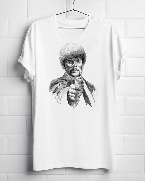 pulp fiction t shirt white
