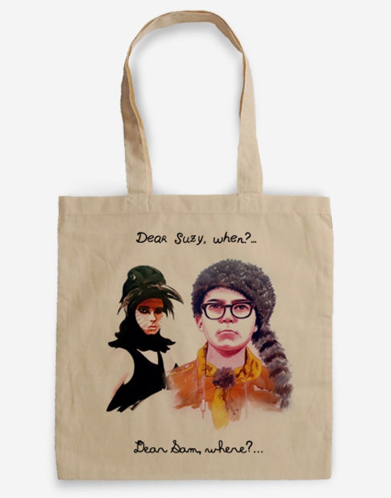 Moonrise Kingdom Tote Bag-homage to Wes Anderson-totebag | Etsy