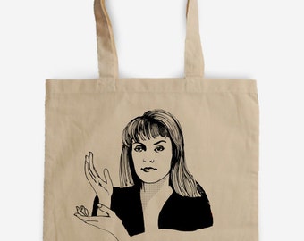 Tote bag  Homenaje a Twin Peaks - Laura Palmer - David Lynch