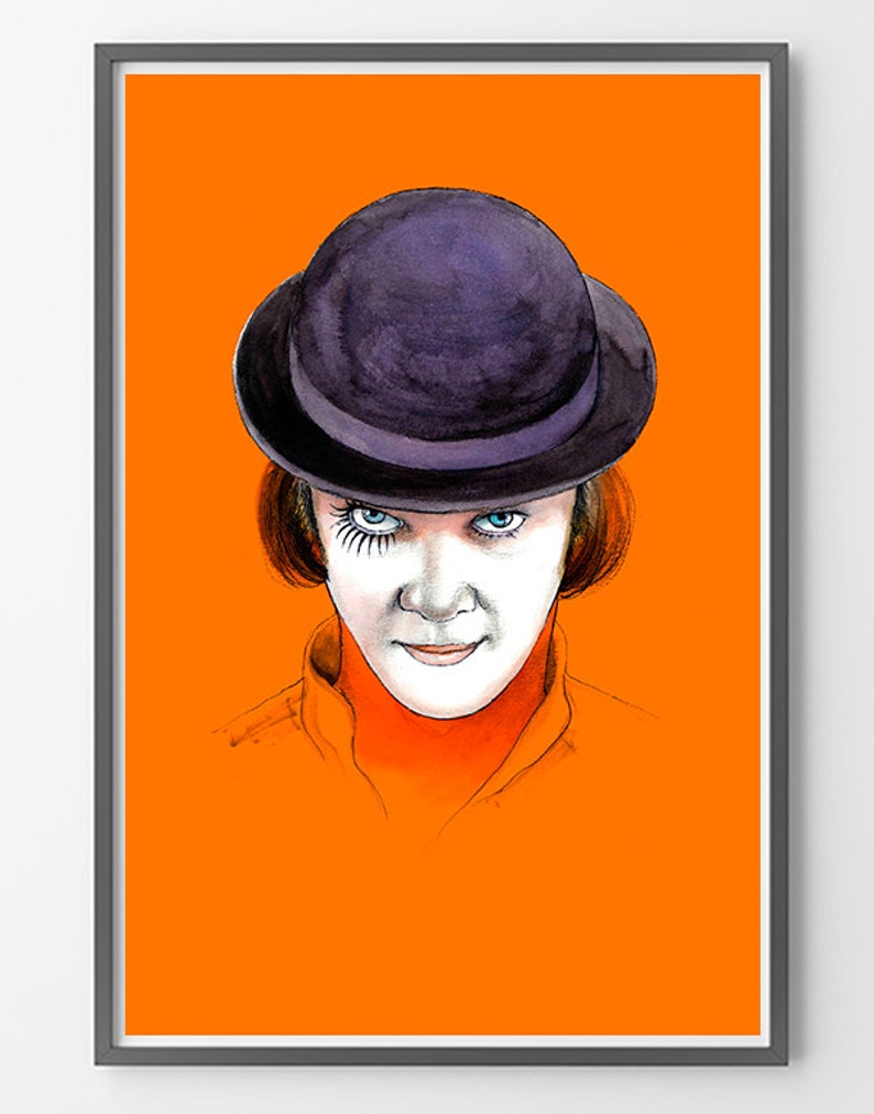 A Clockwork Orange the Mechanical Orange Stanley Kubrick Etsy