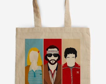 Margot & Richie Tenenbaum Tote Bag-Homage to Wes Anderson