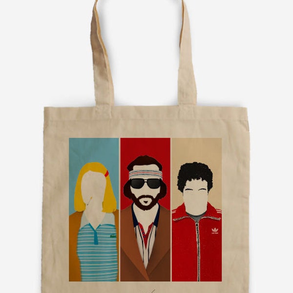 Margot & Richie Tenenbaum Tote Bag-Homage to Wes Anderson