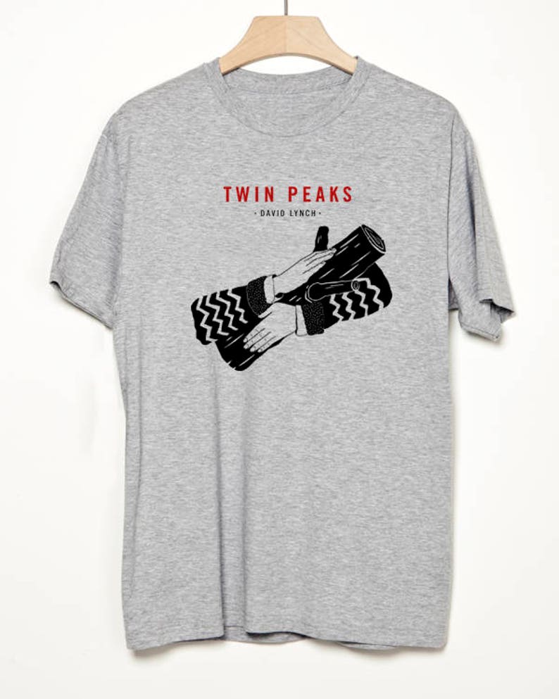 Twin Peaks David Lynch Camiseta UNISEX T-shirt Lady Log - Etsy