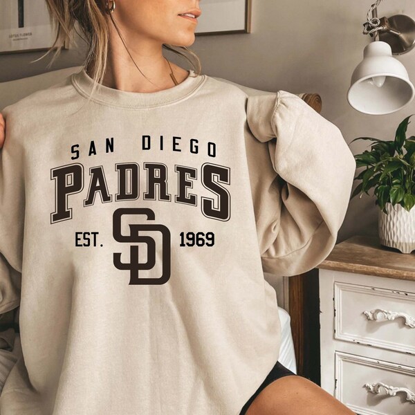 Vintage San Diego Padres Sweatshirt, San Diego Baseball Hoodie, Vintage Baseball Fan Shirt, San Diego Padres Shirt, Padres Baseball Tee