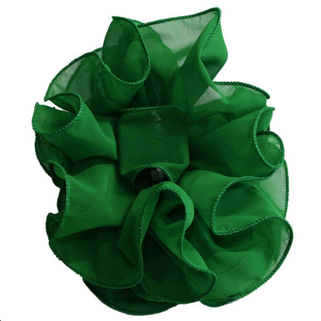 Jaw Clip Bow Medium Size, Chiffon Fabric Bow on Jaw Hair Clip, Clip Bow