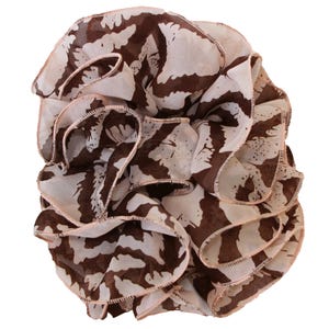 Jumbo Chiffon Hair Bow Jaw Clip - 7.5&quot; Wide