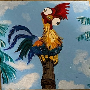 Heihei rooster from Disney Moana