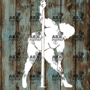 DIGITAL DOWNLOAD sexysquatch stripper on the pole sasquatch instant download, svg, jpg, png, pdf,