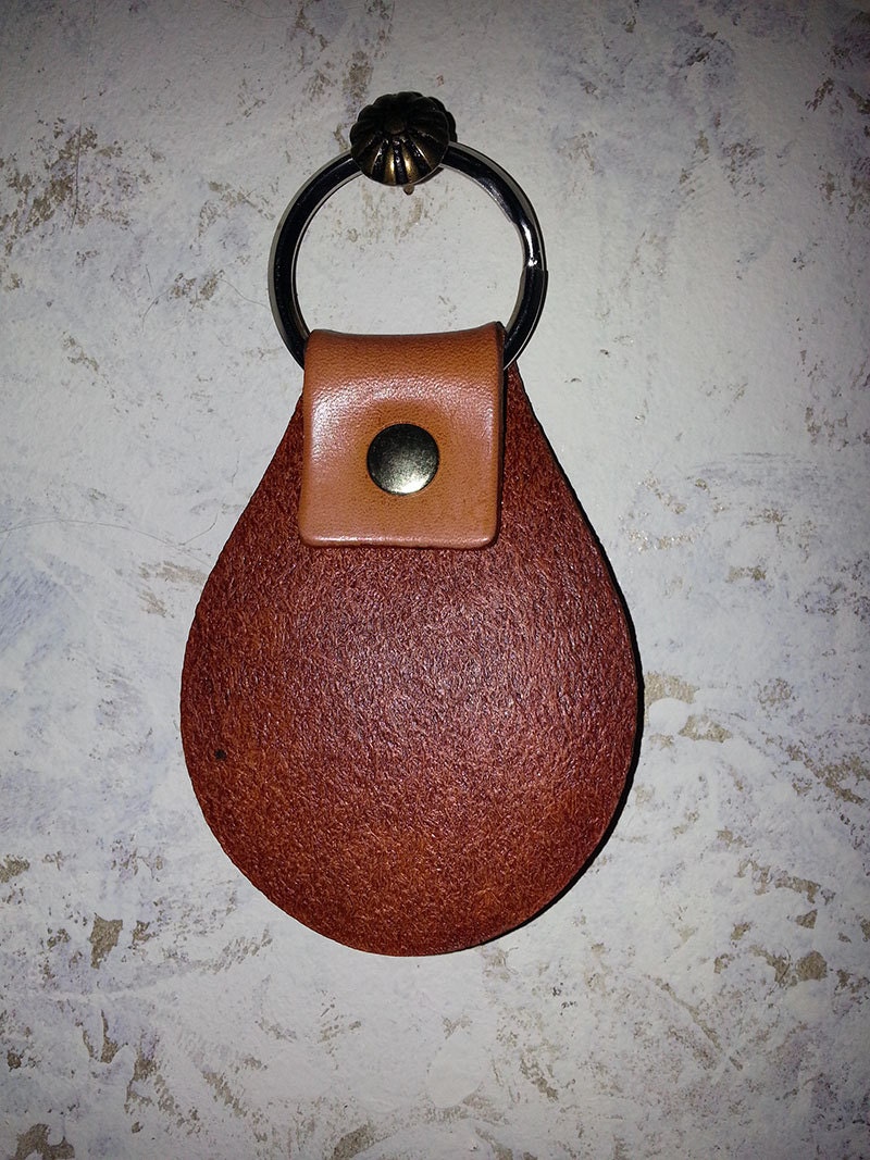 Custom Alphabet Leather Keychain MADE TO ORDER Etsy