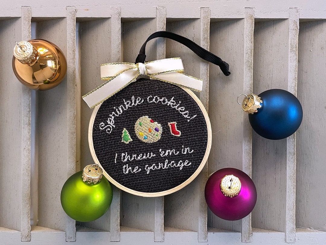 RHONJ Ornament She Brought Me Sprinkle Cookies I Threw Em in Etsy