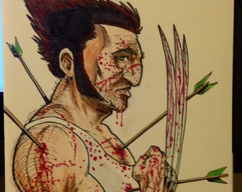 Original art Wolverine sketch cover