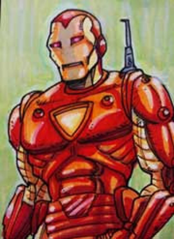 Avengers: Infinity War Iron Man Sketch Canvas Print, Cotton, Multi-Colour,  60 x 80 cm: Buy Online at Best Price in UAE - Amazon.ae