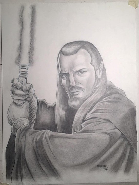 Qui-Gon Jinn, A Novel Character