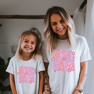 Girl Gang Shirt, Mother and Daughter Shirt, Sister Shirt, Shirt for ...